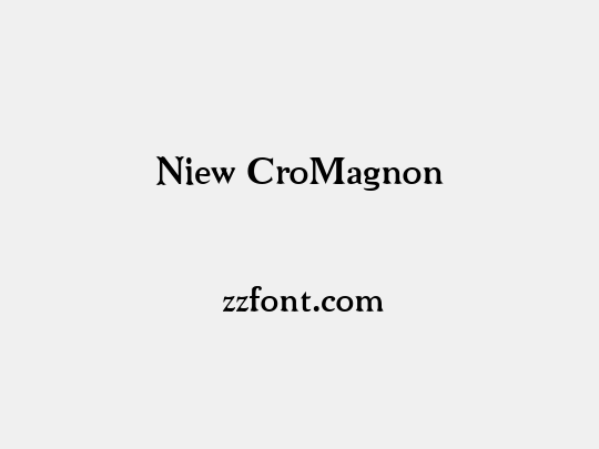 Niew CroMagnon
