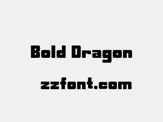 Bold Dragon