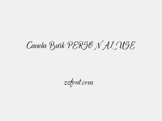 Canela Bark PERSONAL USE