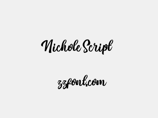 Nichole Script
