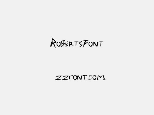 RobertsFont