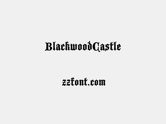BlackwoodCastle