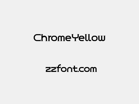 ChromeYellow
