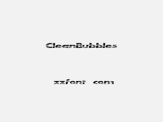 CleanBubbles
