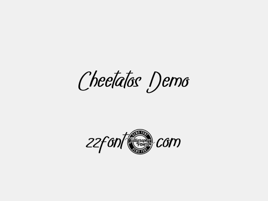 Cheetatos Demo