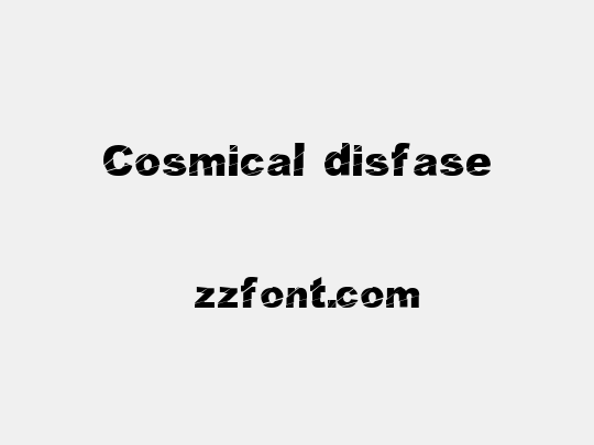 Cosmical disfase