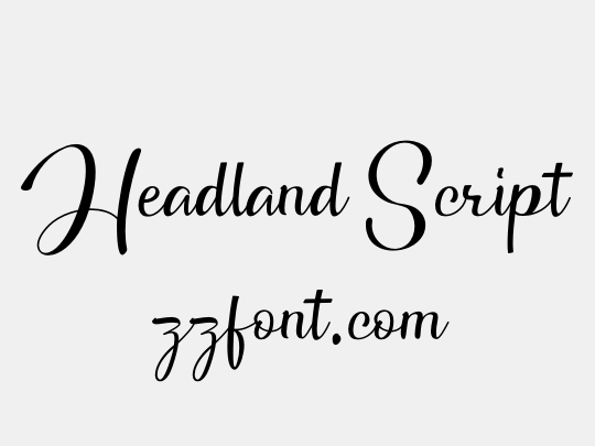 Headland Script