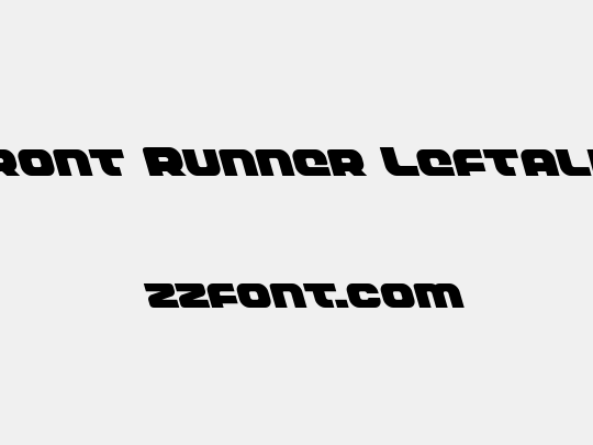 Front Runner Leftalic