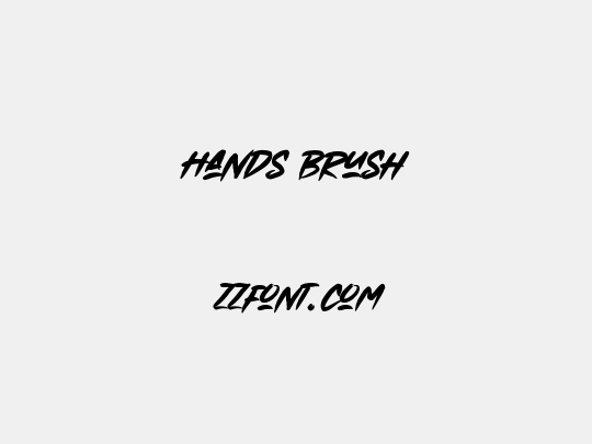 Hands Brush