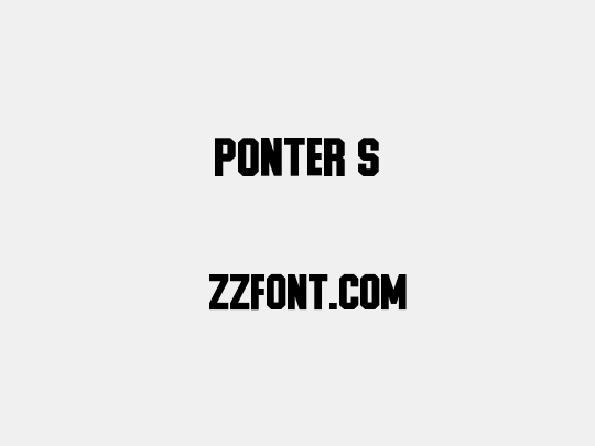 Ponter S