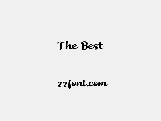 The Best