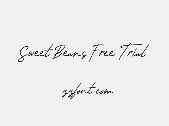 Sweet Beans Free Trial