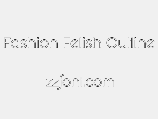 Fashion Fetish Outline