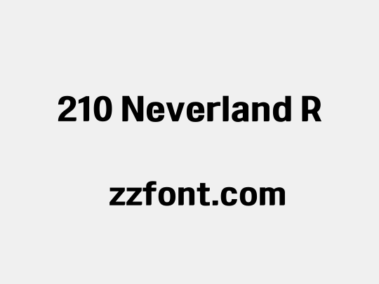210 Neverland R
