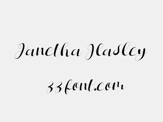 Janetha Hasley