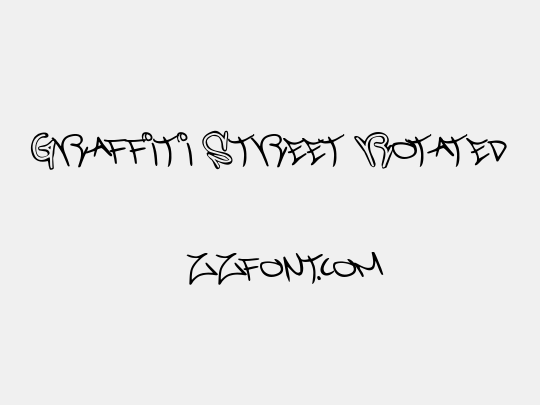 Graffiti Street Rotated