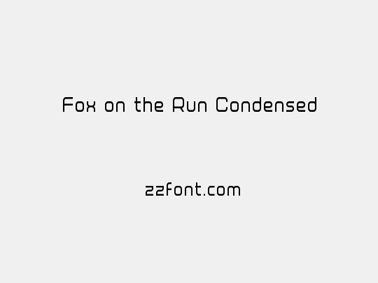 Fox on the Run Condensed