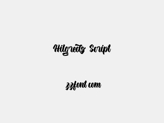 Hilgreds Script