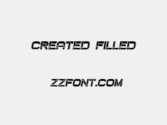 Created Filled