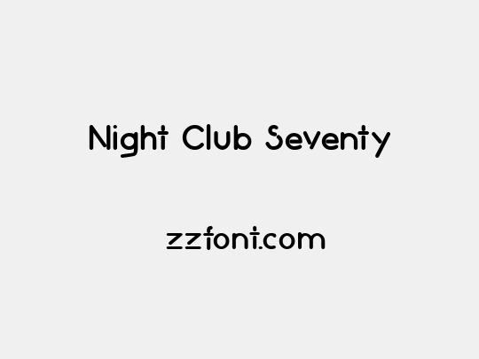 Night Club Seventy