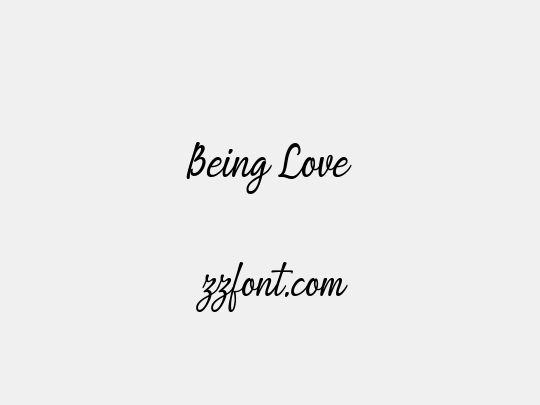 Being Love