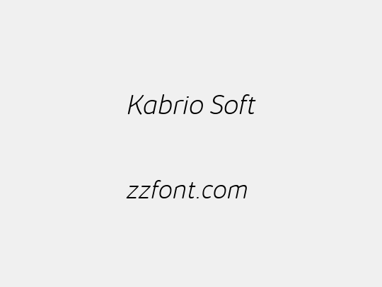 Kabrio Soft