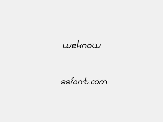 weknow