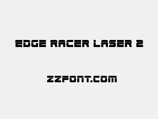 Edge Racer Laser 2
