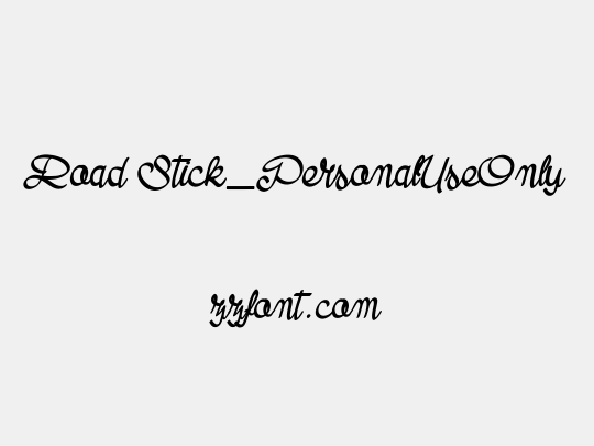 Road Stick_PersonalUseOnly