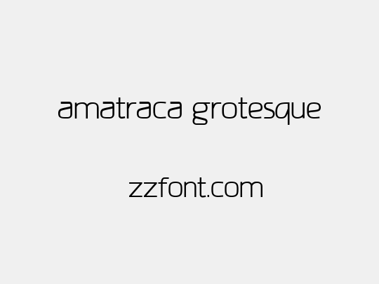 amatraca grotesque