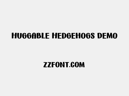 Huggable Hedgehogs Demo