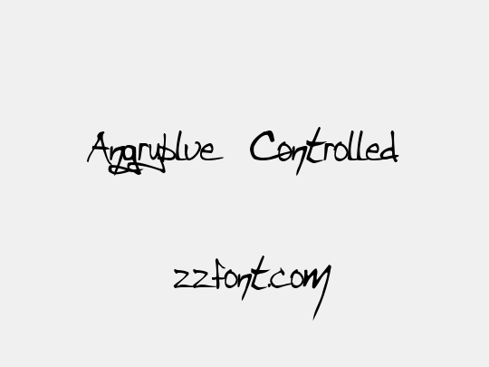 Angryblue  Controlled