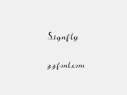 Signfly