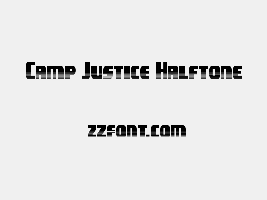 Camp Justice Halftone