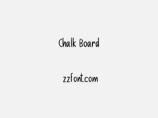 Chalk Board