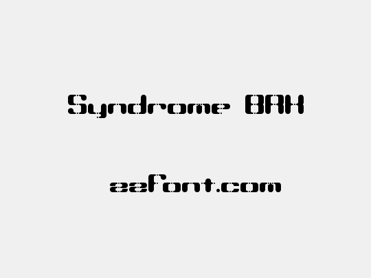 Syndrome BRK