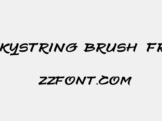Silkystring Brush  FREE