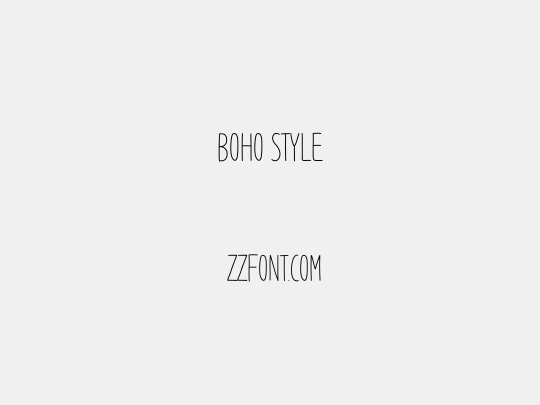Boho Style
