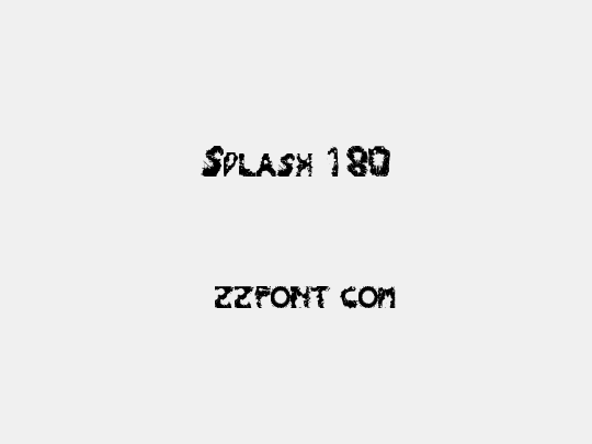 Splash 180