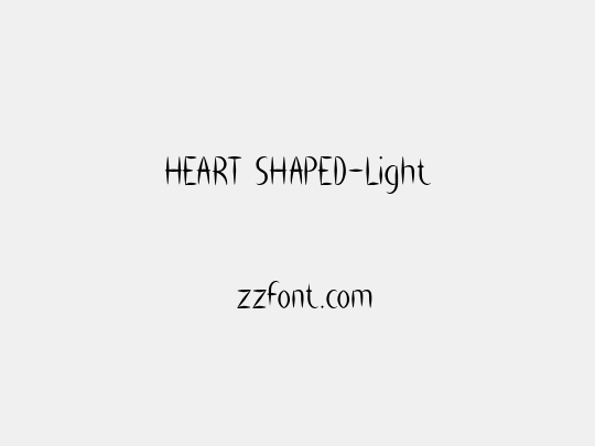 HEART SHAPED-Light