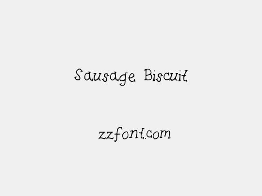 Sausage Biscuit