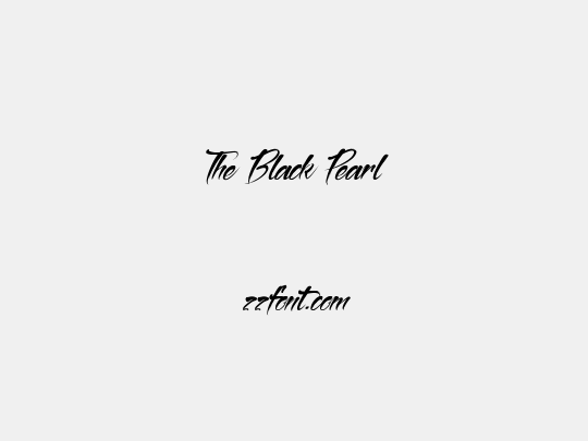 The Black Pearl