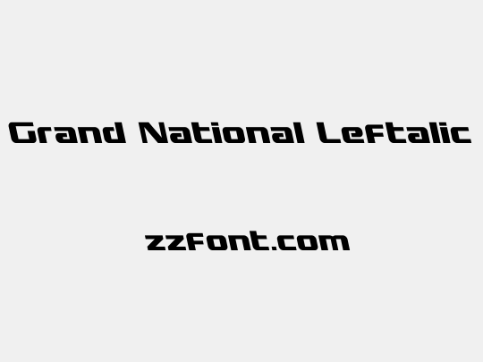 Grand National Leftalic