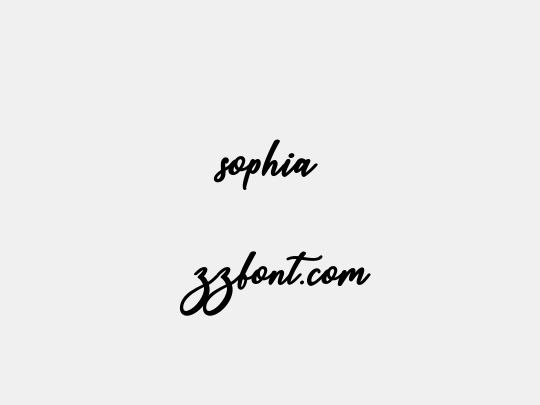 sophia