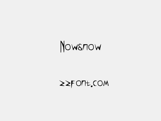 Now&now