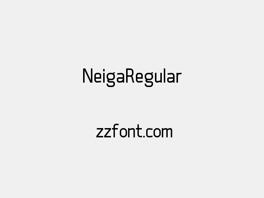 NeigaRegular
