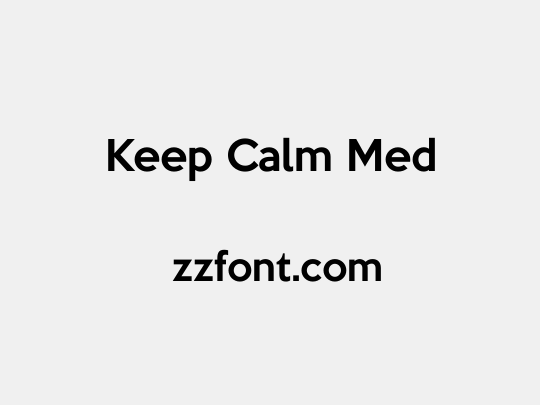 Keep Calm Med