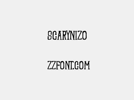 SCARYNIZO