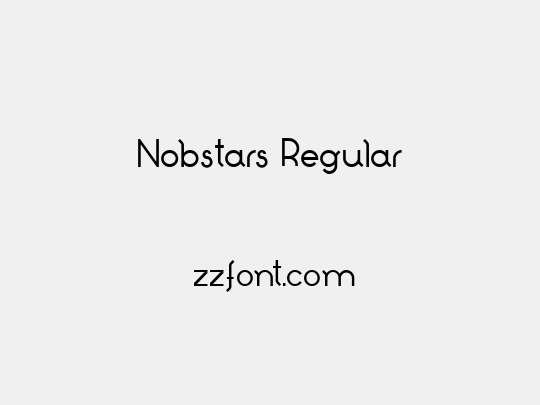 Nobstars Regular