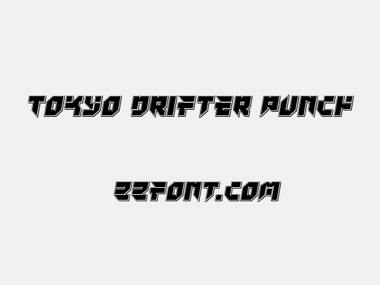 Tokyo Drifter Punch
